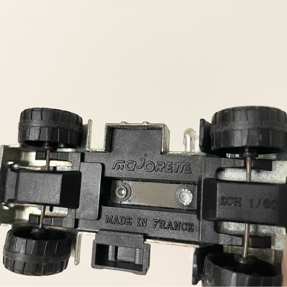 Vtg Majorette Super Movers Globetrotter Augusta Turbo Copter Transport Flaws - Picture 14 of 16